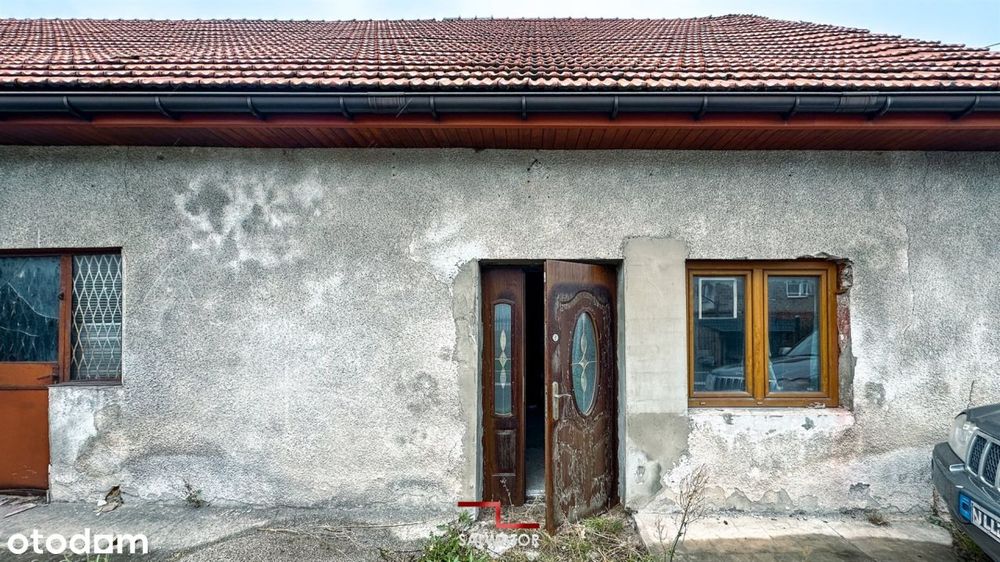 Dom 100 m2 stodoła działka 4,5 ara Lgota