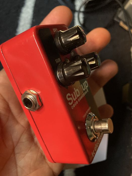 Pedal oitavador tc electronic