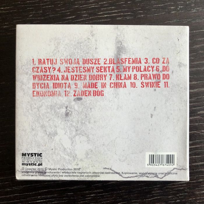 Dezerter Prawo do bycia idiotą CD + DVD