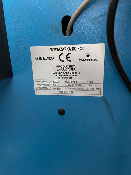Wyważarka do kól
