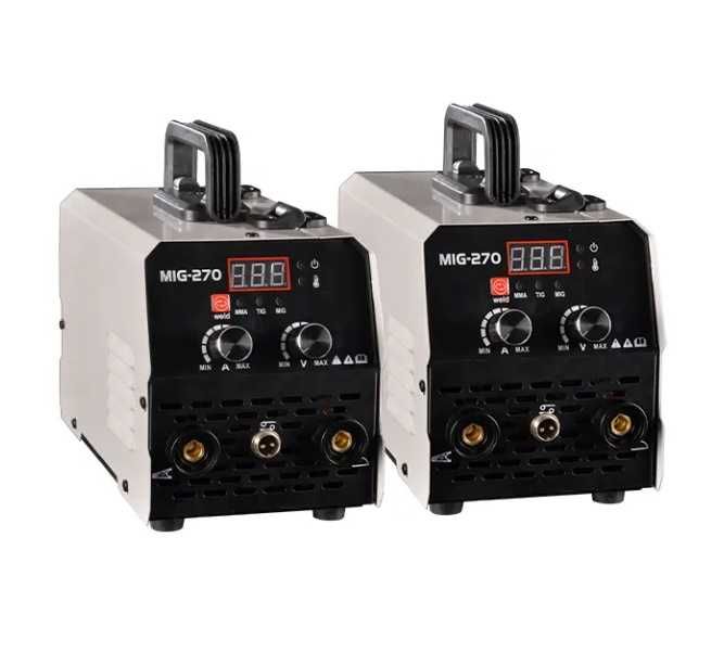 F250A Máquina soldar MIG 2 Em 1, Soldador MIGDisplay Digital LED