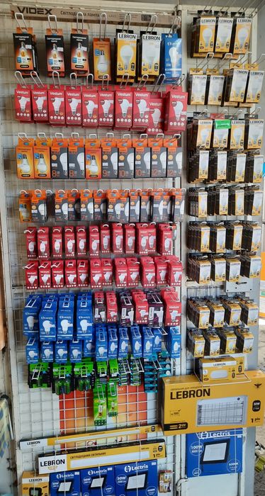 Батарейки та LED лампи Videx Vestum Lebron Velmax Lemanso