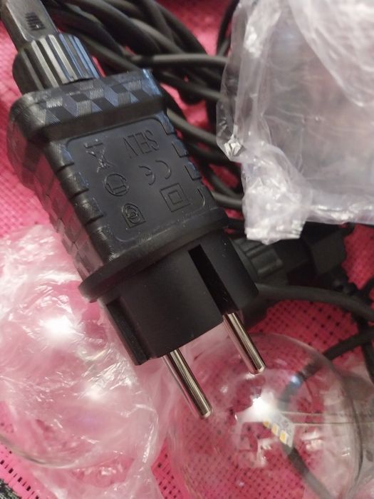 Łańcuch świetlny z 10 żarówkami