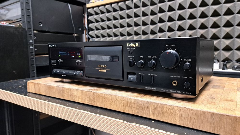 Deck Sony TC-K611S 3head