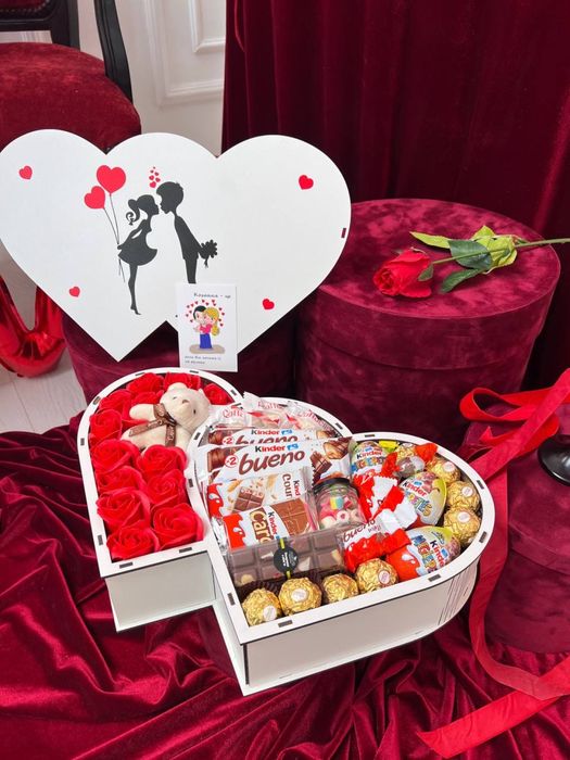 НАЙКРАЩА ЦІНА! Подарунковий набір с солодощами / Подарунок на свято