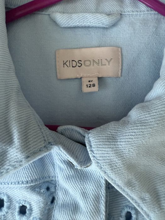 Джинсова куртка/сорочка для дівчинки