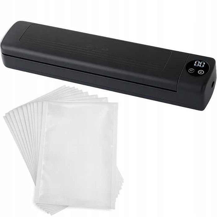 ZESTAW Zgrzewarka próżniowa pakowarka do pakowania żywności automat