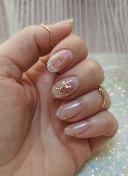 Unhas de gel e acrygel