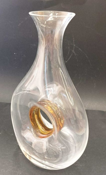Decanter em vidro - assinado Denizli