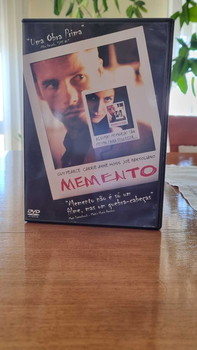 Vendo DVD Filme "MEMENTO" - G. Pearce, Carrie-Anne Moss, J. Pantoliano