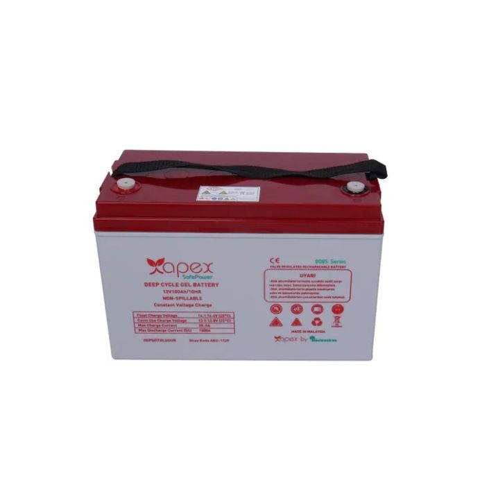 Гелеві Акумулятори 100-105Ah Gel нові  APEX  LEXRON