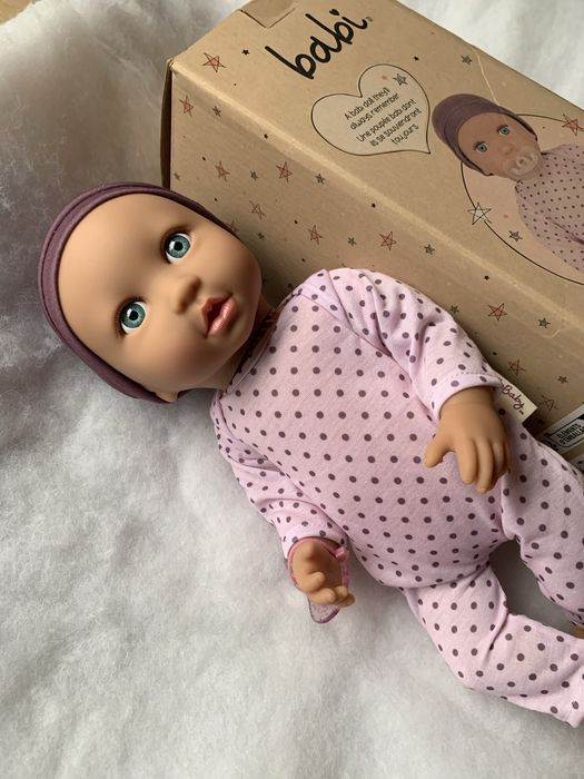 Nowa lalka pierwsza lalka lulla baby miekki tułow 35 cm