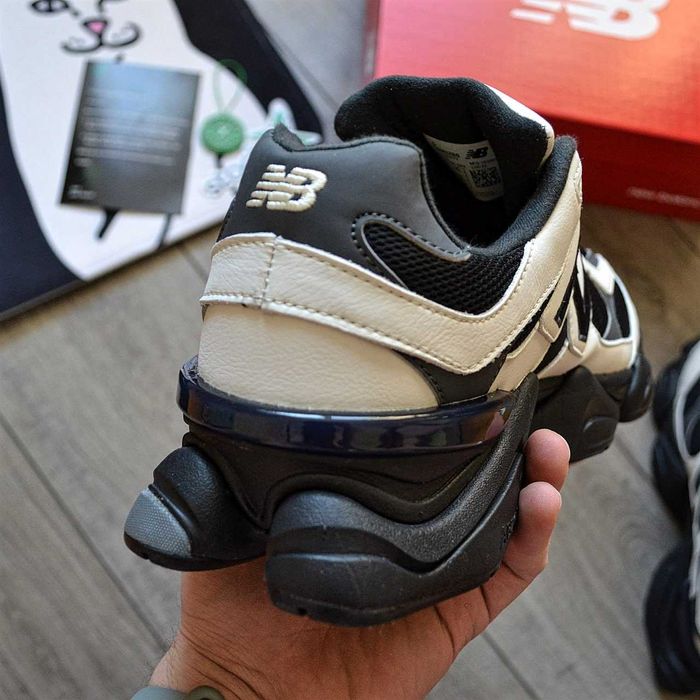 Мужские кроссовки New Balance 9060 'Off White\Black' Размеры 40-45