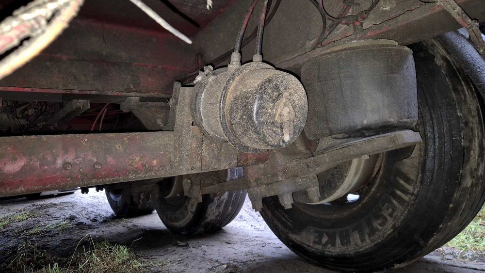 Напівпричіп по запчастинам