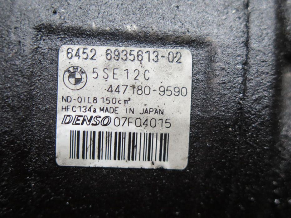 Compressor De Ar Condicionado Bmw 1 Ref: 4471809590 | 6452693561302