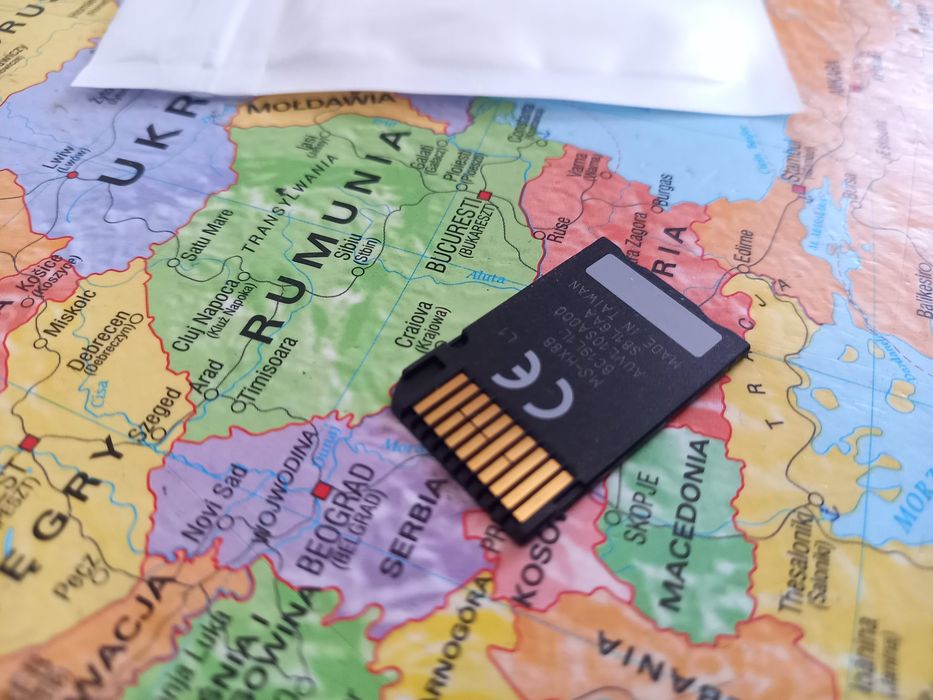 Karta pamięci 8gb Sony memory stick pro hg duo