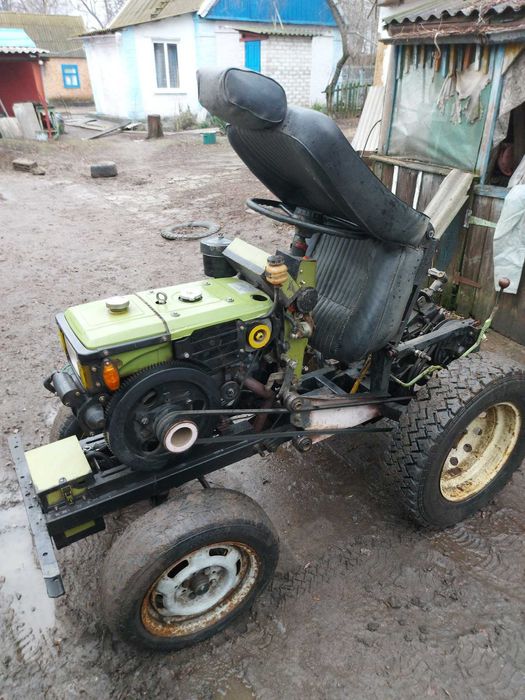 Мінітрактор з мотоблоку