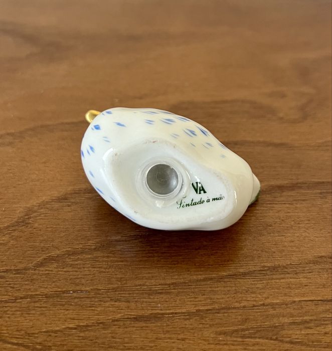 Saleiro da vista alegre Deco Calipso, pintado à mão