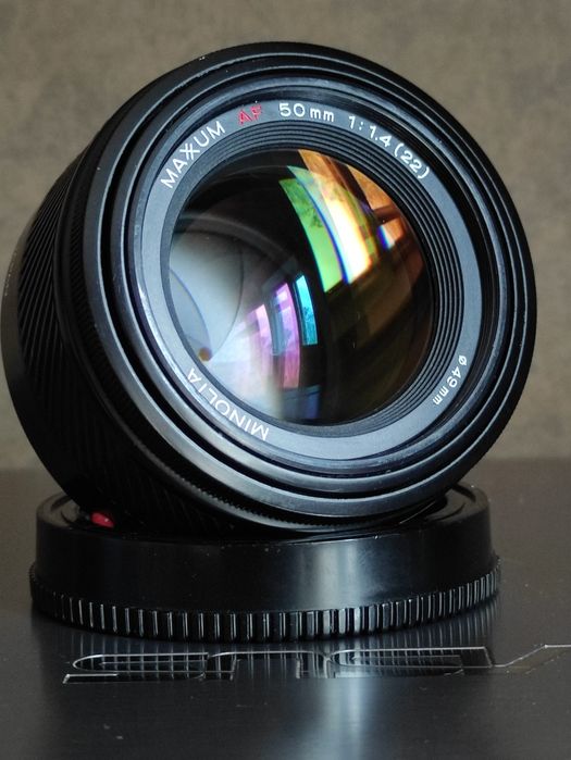 Об'єктив Minolta MAXXUS AF 50 1.4 байонет sony A minolta AF