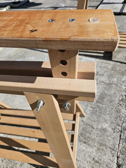 Koziołek ikea drewniany