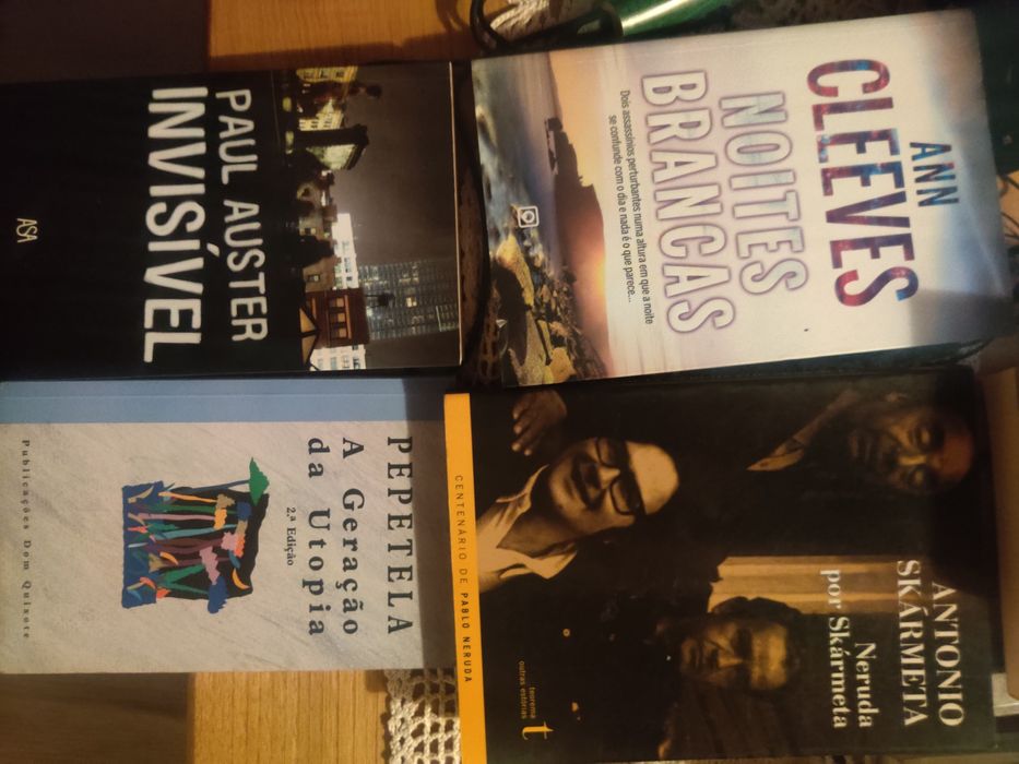 Ann Cleeves, Pepetela, Paul Auster, Antonio Skármeta