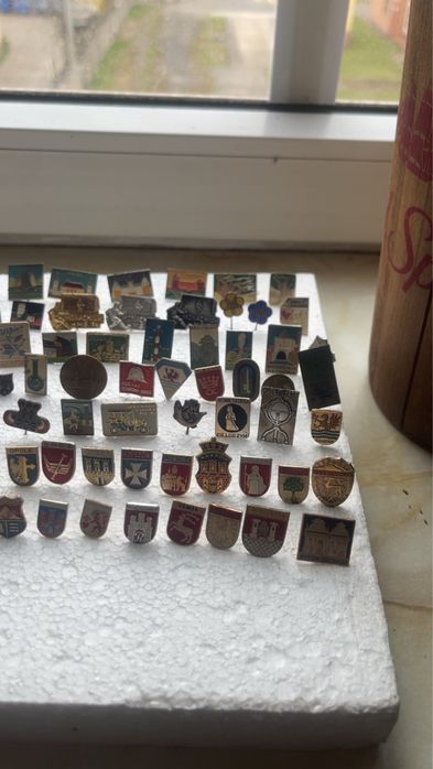 Odznaki przypinki kolekcjonerskie prl radzieckie
