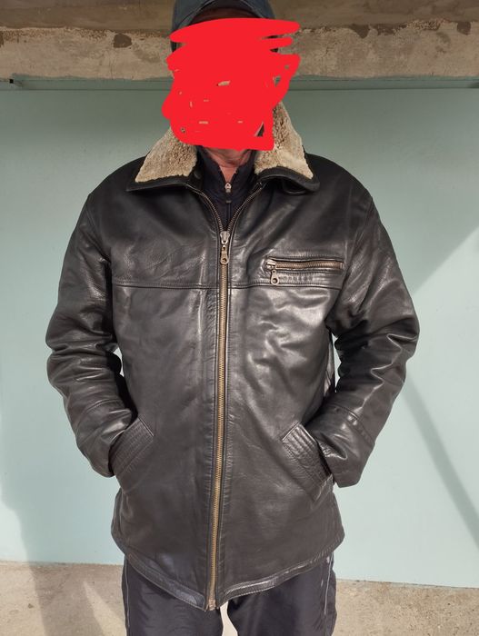 Куртка кожа натуральная  зимняя