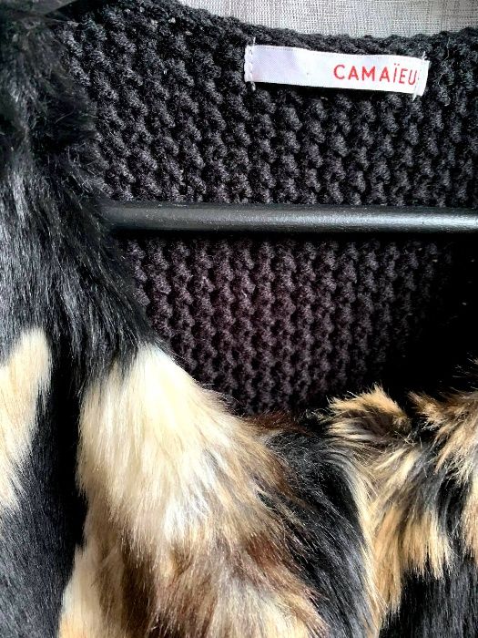 Futrzana kamizelka Camaieu M
