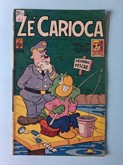 Lote Zé Carioca e Pato Donald , brasileiras dos anos 70