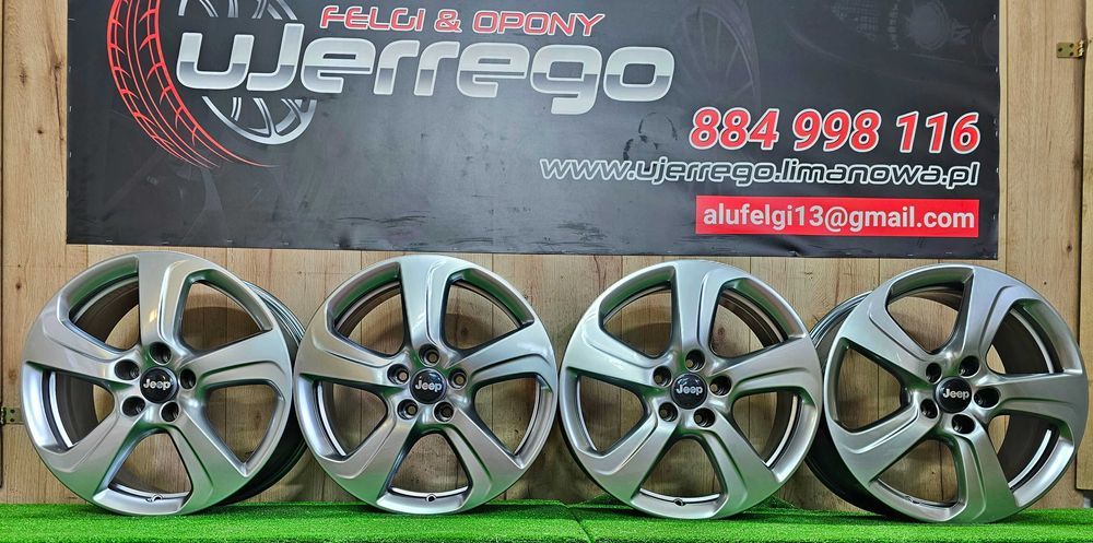 NOWE ALUFELGI JEEP - 17x5x110 - Cherokee, Renegate, Compass