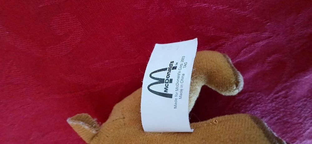 Urso McDonald's de 2003, novo