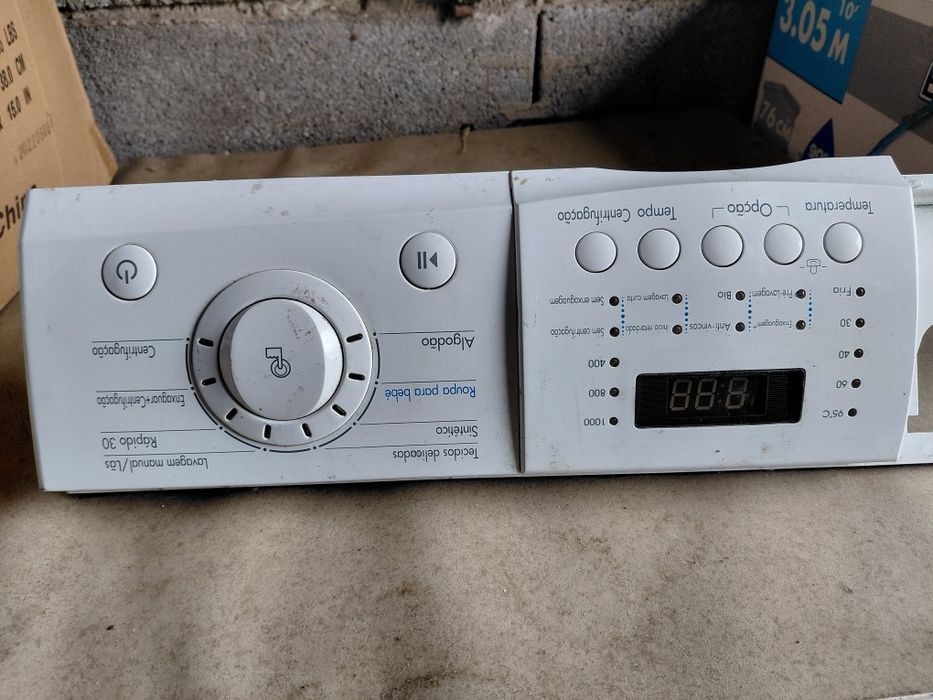 Painel controlador máquina roupa LG