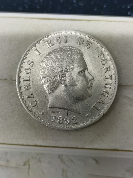 Moeda 500 Reis 1892 / Prata