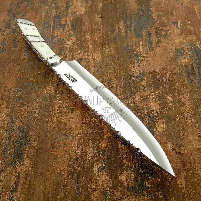 IMPACT nóż Bowie myśliwski survivalowy turystyczny ze stal D2 0152