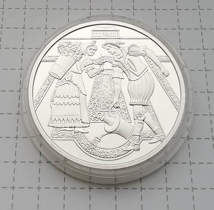 Австрія 10 євро 2003р. Палац Шлосс Гоф. СРІБЛО. ПРУФ.