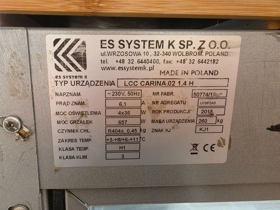 Witryna chłodnicza