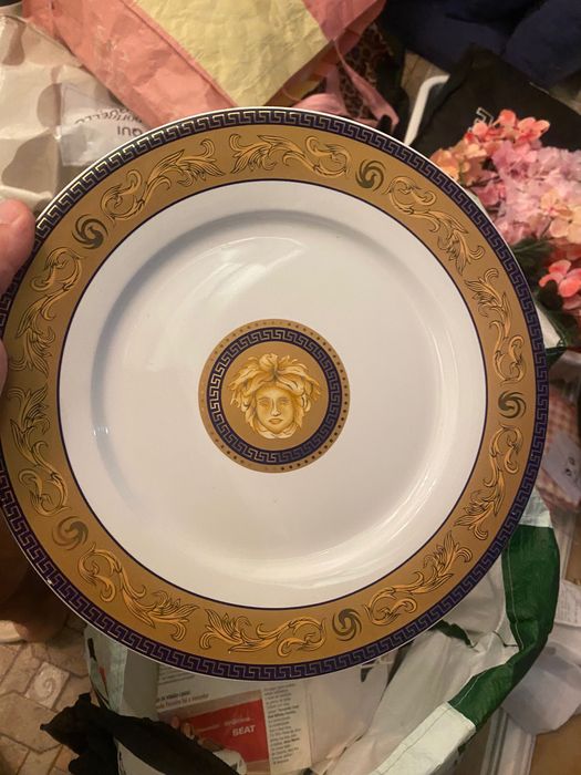 Pratos Versace Medusa