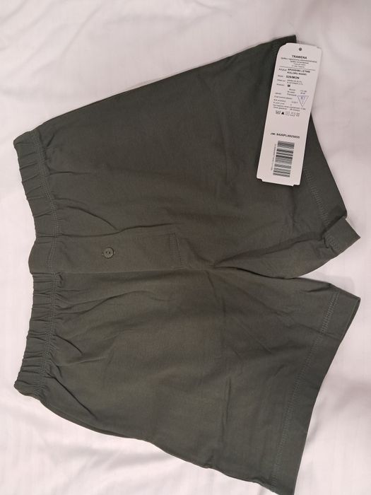 Spodenki letnie koloru khaki 529/MON