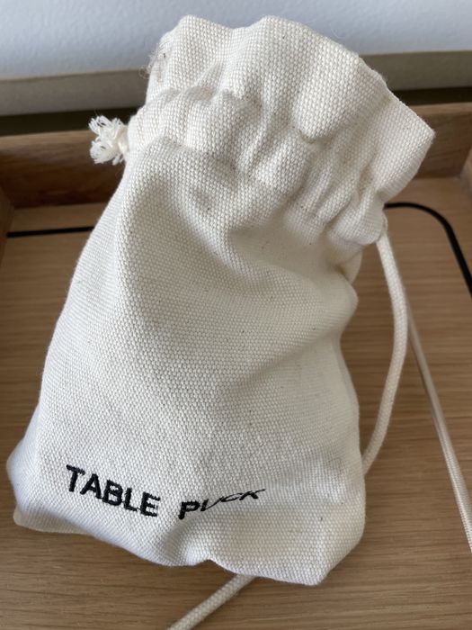 Zara Home jogo table puck em madeira