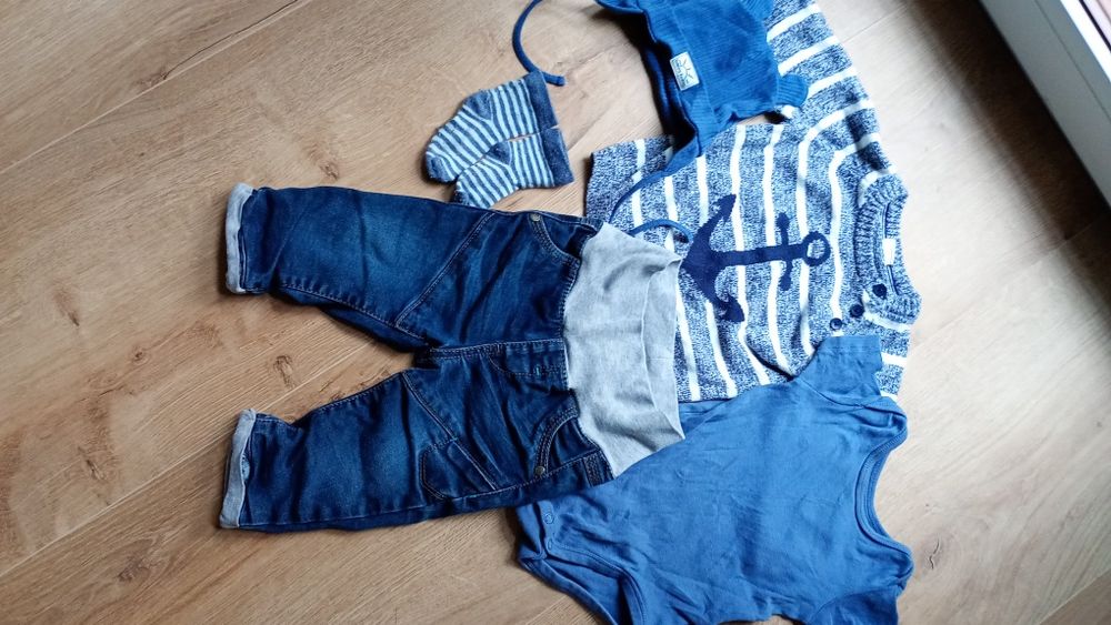 Ubranka chłopięce rozmiar 68