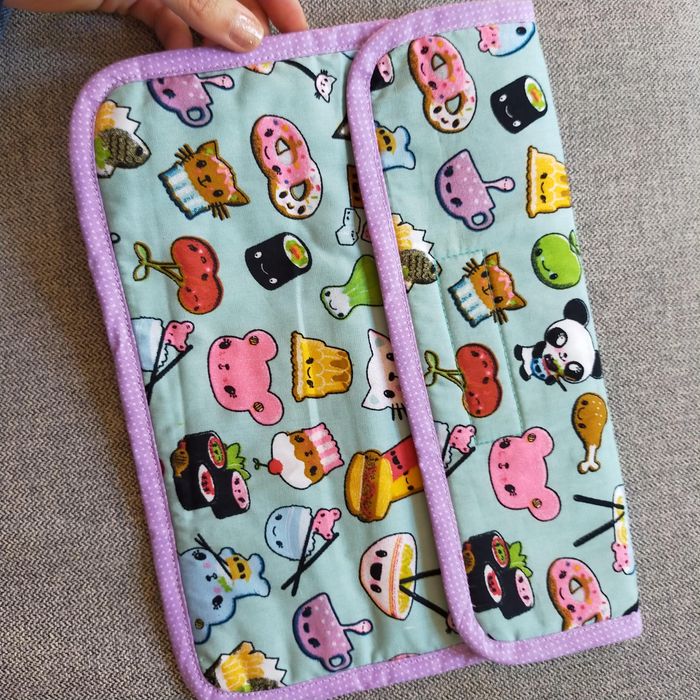Capa para Tablet em tecido kawaii