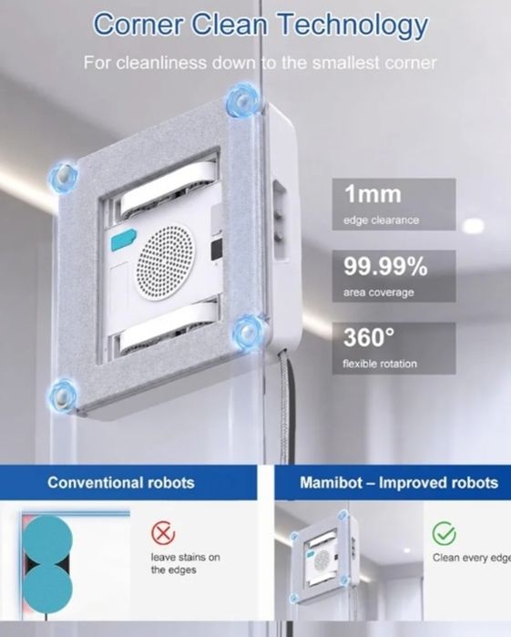 Mamibot W120-DP - Robô Limpador