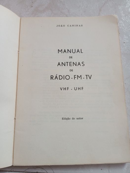 Manual de Antenas de Rádio FM televisão VHF-UHF 2 edição