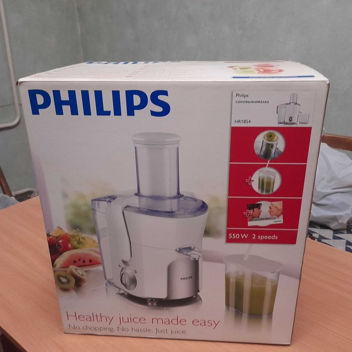 Соковыжималка PHILIPS HR 1854 новая
