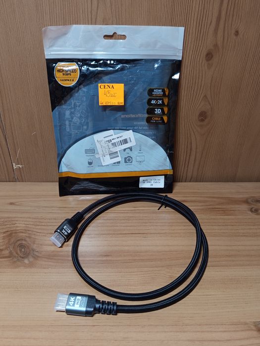 Kabel HDMI 2.0 18 gbs 1 m