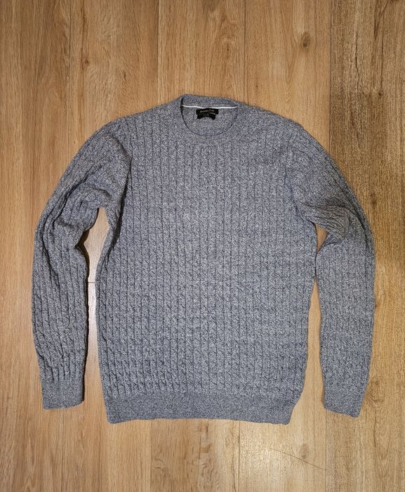 Sweter Massimo Dutti rozm.M bawełna I jedwab