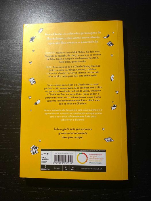 Nick e Charlie, de Alice Oseman (Em Português)