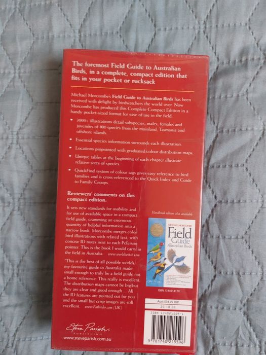 Przewodnik po angielsku do rozpoznawania ptakówCompact Field Guide to