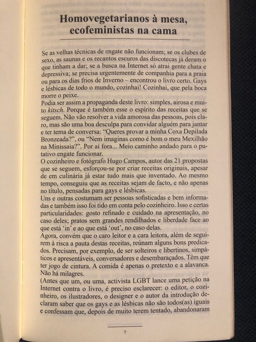 Pausa Doce 50 Receitas / Receitas de Sedução para Gays e Lésbicas