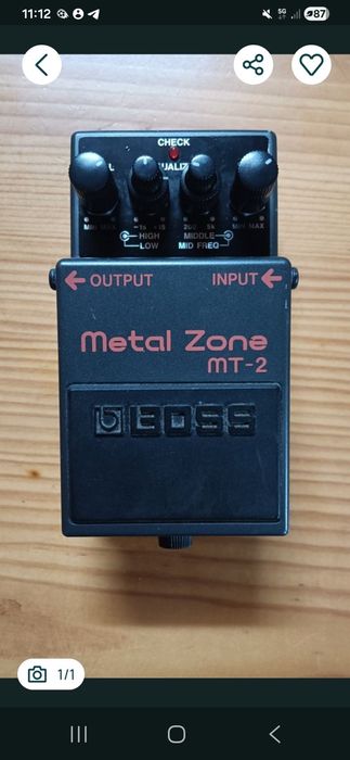 Boss mt metal zone mt2
